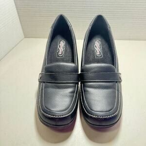 SKECHERS Platform black Loafers SZ 8.5